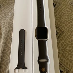 Apple Watch S2 42MM Yg Al Cocoa Sp